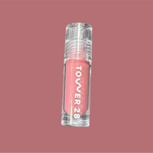 SALE! Tower 28 Beauty ShineOn Lip Jelly Hydrating Non-Sticky Lip Oil Pistachio